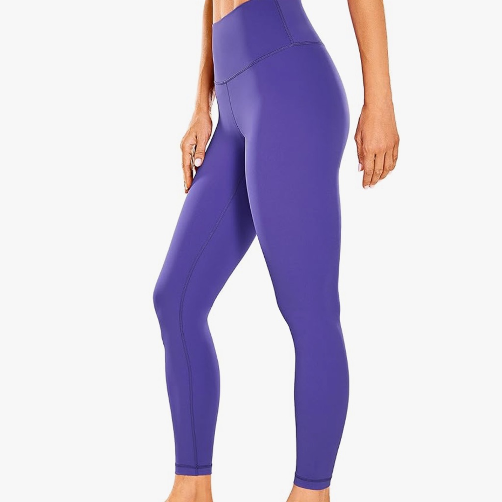Crz Yoga Womens Brushed Naked Feeling Workout Leggings